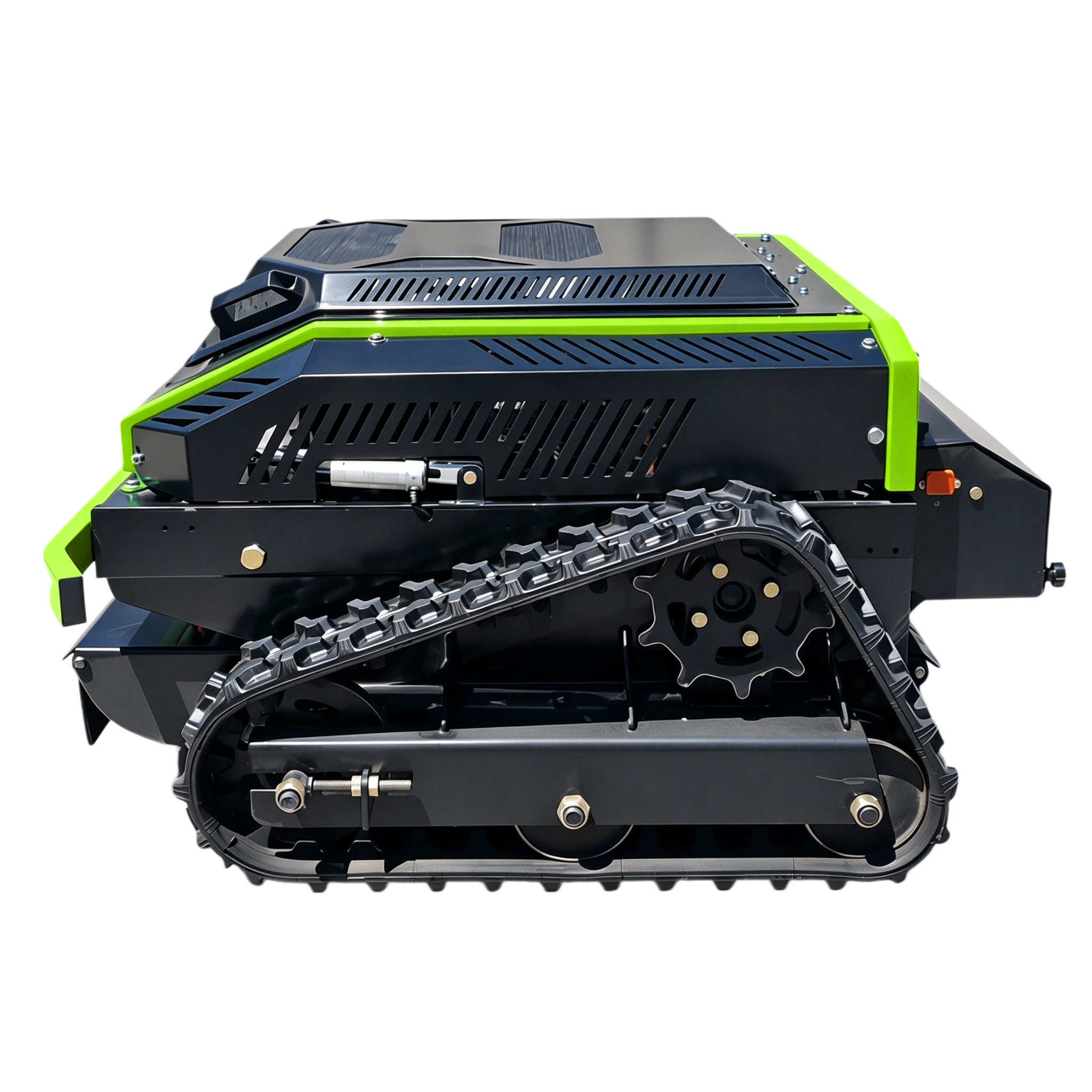RC lawn mower Right-Side View