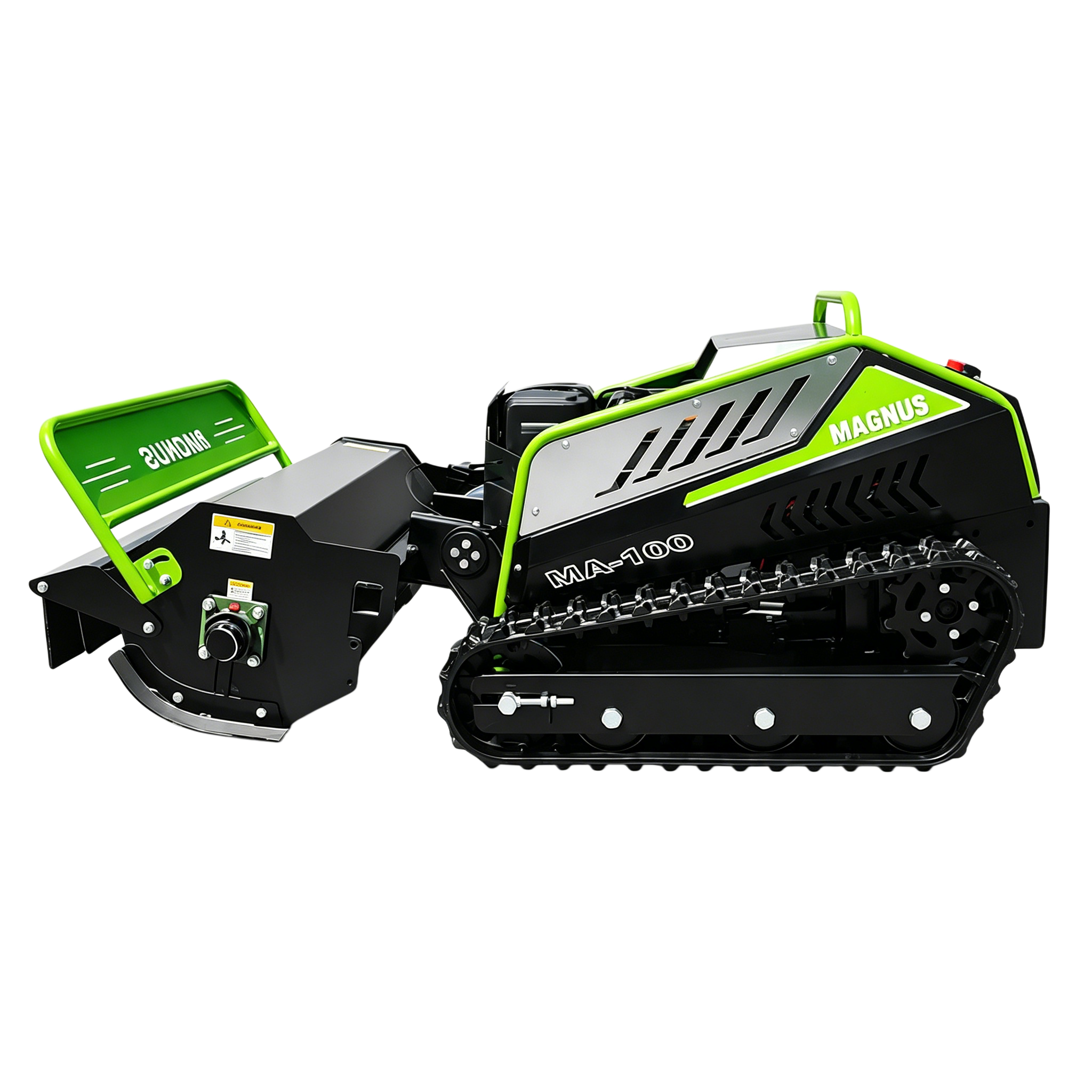 Remote Controlled Lawn Mower Left Side View