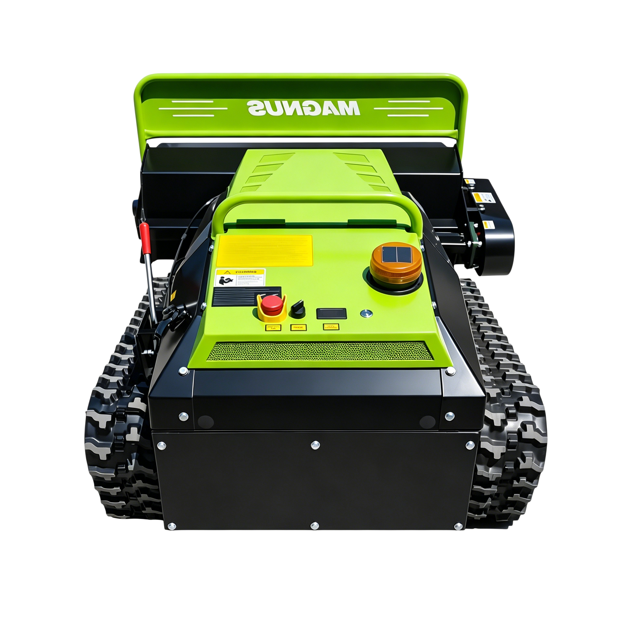 Remote controlled flail mower Display Above