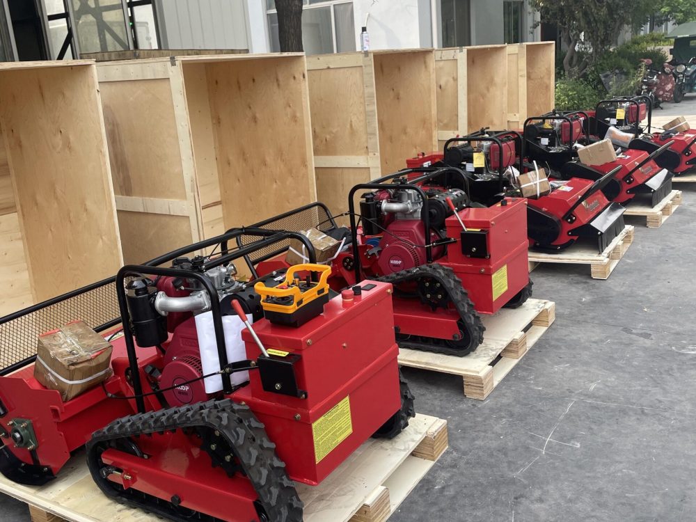 Remote-Controlled Lawn Mower Packaging Showcase
